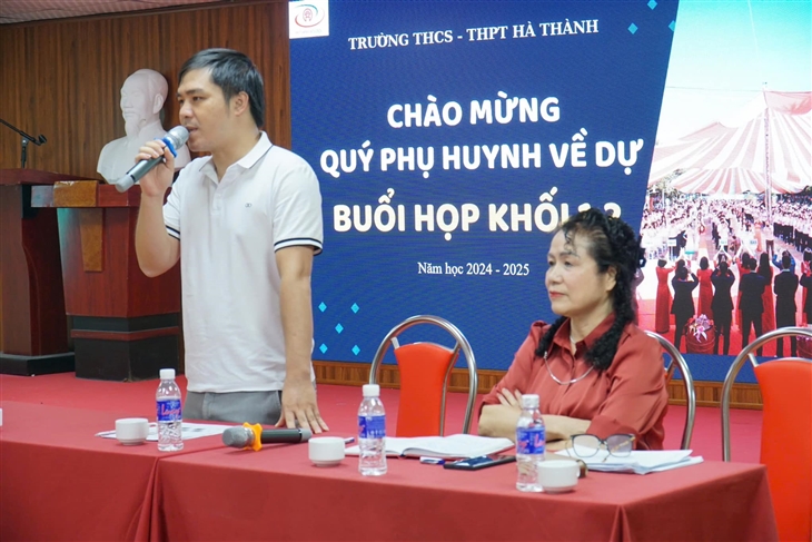 CHƯƠNG TRÌNH ĐỒNG HÀNH CÙNG CON - HỌP PHỤ HUYNH ĐẦU NĂM KHỐI TRUNG HỌC PHỔ THÔNG